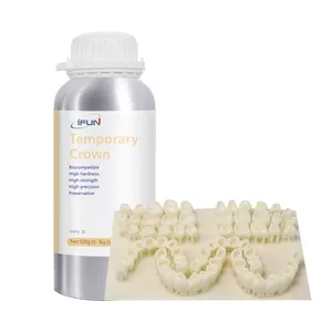 Résine de couronne temporaire uv3164, résine super compatible avec les équipements dentaires, imprimante 3D, impression liquide