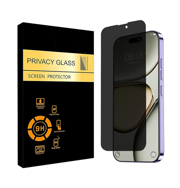Hot Selling Privacy Unbreakable Screen Protector for IPhone 14 Pro Tempered Glass Film Anti-Spy