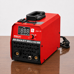 Soldadora Inverter OBO MIG270 270A 3 en 1 Gas MIG MMA Lift TIG Velocidad 10-30cm/min 0.5mm-11.9mm Acero Inoxidable <span class=keywords><strong>Hierro</strong></span> <span class=keywords><strong>Fundido</strong></span> 110V - Product Image 1