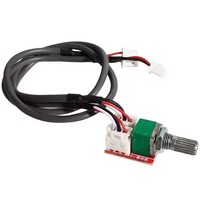 Potentiomètre de volume duplex 50K avec carte adaptateur et câble blindé de 300 mm, accessoires pour module de carte d'amplificateur de puissance audio DIY