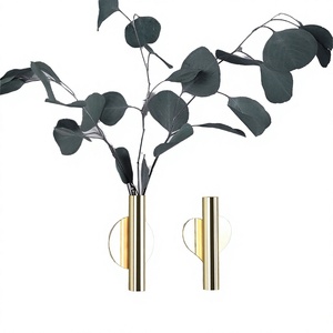 Iron Coastal Flower <b>Vase</b> <b>Gold</b> Luxury Modern Minimalist Eco-Friendly High Quality Tabletop <b>Vase</b> BIZBA INDIA Wedding (single) - Product Image 3