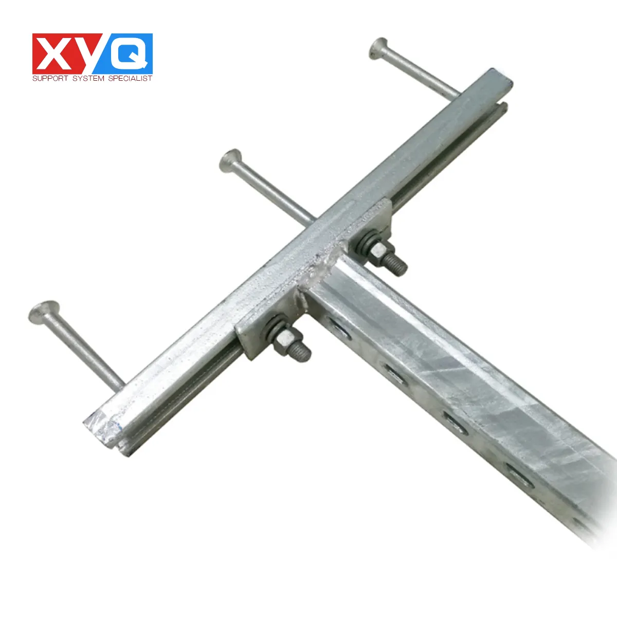 Trở lại trở lại thanh chống kênh cantilever cánh tay cho duy nhất strut ngầm tiện ích đường hầm hỗ trợ hệ thống