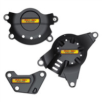 Cubierta de Motor de Alta Resistencia de Nylon y Fibra de Vidrio FULL REV RACING para Yamaha R6 2006 a 2025