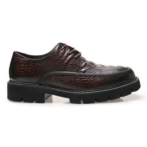 Hot Sale Alligator High-End Customize Dress Shoes Men <b>Buckles</b> Slip on Monk <b>Straps</b> Patterns Business Shoes Men - Product Image 6