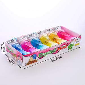 CHENXI Activador para Slime de Ojos Grandes al por Mayor 230ml Transparente Divertido Multicolor No Tóxico Educativo DIY 6 Colores para Jugar con Arcilla - Product Image 4