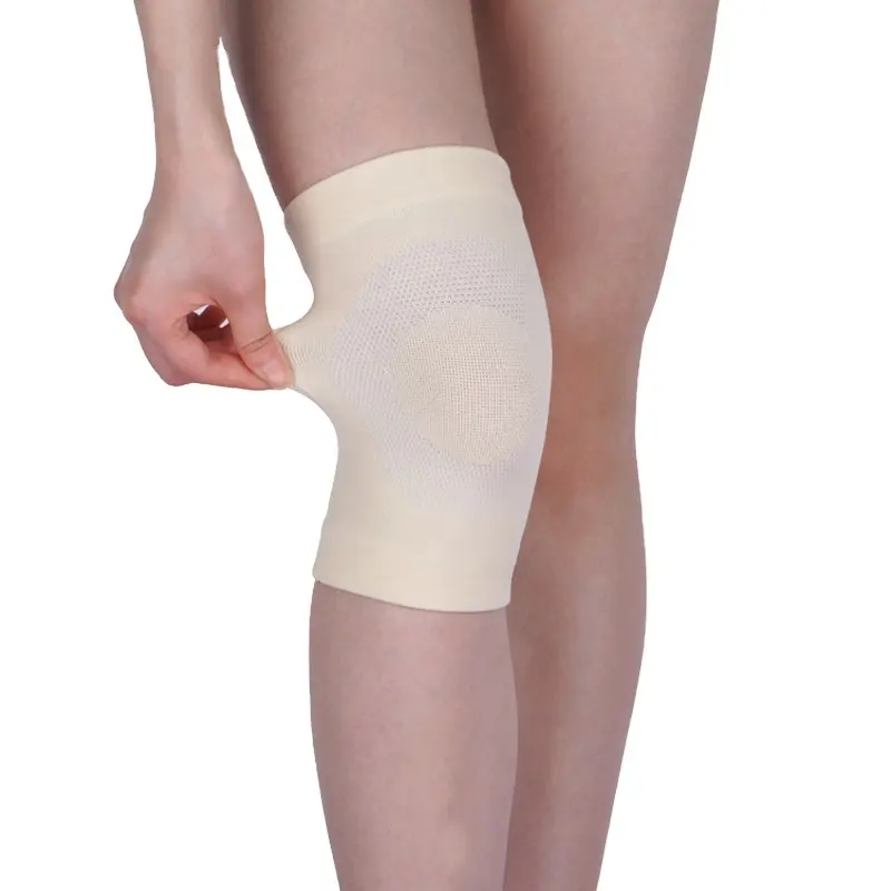 Elastische warme Baumwolle Nylon Strick Arthritis Knie Kompression Ärmel Klammer Stütz polster für Knies ch merzen Linderung von hoher Qualität