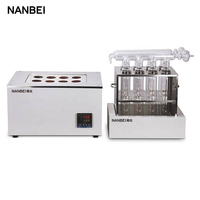 Soil Animal Feed Analyzer Equipment Semi Automatic Kjeldahl Protein Analyzer for Soil Feed Nitrogen Content Testing