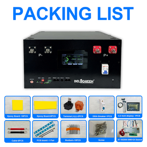 จัดส่งฟรีในสหภาพยุโรป ชุดกล่อง DIY JK BMS 48V 280AH/314AH/334AH ไม่ร<span class=keywords><strong>ว</strong></span>มเซลล์แบตเตอรี่ - Product Image 3