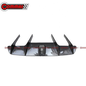 อะไหล่ตกแต่งรถยนต์คุณภาพดีที่สุด คาร์บอนไฟเบอร์แห้ง รุ่นอัพเกรดสไตล์ MSY สำหรับกันชนหลัง Ferrari 812 - Product Image 6