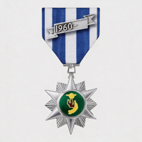 Médaille d'honneur en métal de qualité supérieure, logo en relief 3D personnalisable, médaille de récompense durable, antirouille, pour cérémonie, souvenir