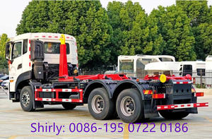 Dongfeng 6x4 LHD RHD 25 toneladas Gancho Elevador Contenedor de basura Camión Brazo Rollo Gancho Brazo Camión de basura - Product Image 5