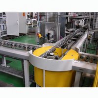 Convoyeur à roues à friction automatique/convoyeur à palettes avec fonction d'accumulation, personnalisable, 220V/380V, capacité 10