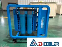 Postenfriador de Aire Comprimido para Sistema de Sandblasting 185CFM 250CFM 400CFM con Intercambiador de Calor Opcional