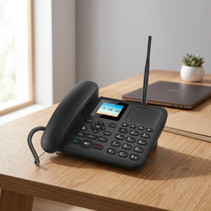 Téléphone fixe sans fil 4G MaxComm avec point d'accès Wi-Fi et messagerie vocale, modèle de téléphone filaire MW-72 - Product Image 2