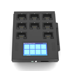 Estación de acoplamiento portátil de 8 puertos con pantalla de 7 pulgadas Descarga de archivos de carga automática con sistema de gestión de datos - Product Image 1