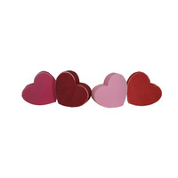 Chunky Houten Harten Valentines Plank Decor Hout Tiered Lade Harten Bureau Decoratie Hart Kom Vulstoffen