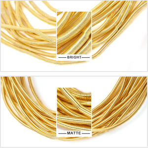 QIAO 10グラム/ロット中空ライン縫製アクセサリー銅ワイヤー刺繍刺繍バッジマット手作りジュエリーアクセサリー - Product Image 4