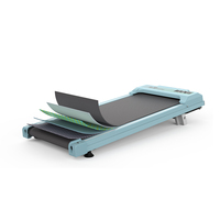 Tapis roulant conçu pour les petits appartements, idéal pour les espaces étroits, avec télécommande et écran numérique, appareil de fitness à domicile