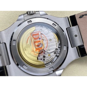 Montre mécanique étanche de super qualité, mouvement d'usine 40 mm, bracelet en cuir de plongée 5711, 101g - Product Image 1