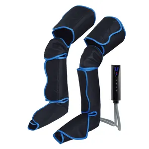 Leg Muscle 3-1 Rechargeable Infrared Heat Physio Timing Control Heated Electric Knee Foot Leg Massager