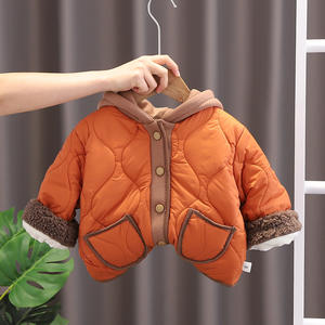 Manteaux d'hiver chauds pour enfants à capuche pour petits garçons - Product Image 3