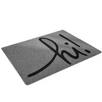 Nouvelle Arrivée Transfrontalière Tapis d'entrée, Tapis de salle de bain et de toilettes, Tapis de sol rectangulaire en PVC à poils bouclés, Antidérapant, Moderne