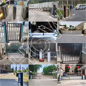 HCW erişim kontrolü ofis ve otel yaya turnike için kanatlı bariyer RFID yüz tanıma parmak izi erişim - Product Image 6