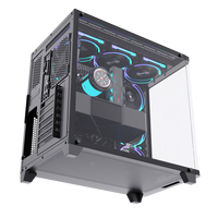 ALSEYE High Quality Computer Case Ocean-9-B Black Color PC Case With Glass Window