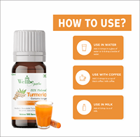 Extrait de curcuma en gouttes 30 ml Liquide Anti-inflammatoire Santé des articulations Immunité Curcuma Longa avec Curcumine Turmerone Nature's Bounty