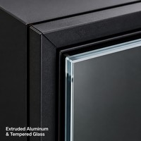 Porte pliante en aluminium extrudé insonorisée et étanche de style français sur mesure pour salon, design pliable