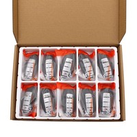 Clés de voiture vierges Xhorse XSNIS2EN N I.S Style, clé intelligente universelle à 4 boutons avec fonctions de verrouillage/déverrouillage/panique