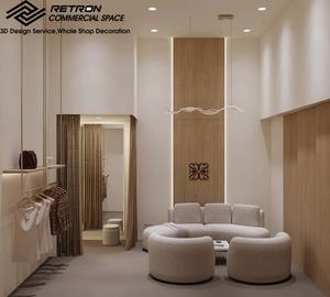 Nuevo diseño de exhibición de ropa Diseño de exhibición de estante de exhibición de ropa ajustable - Product Image 4