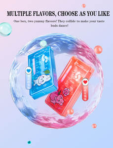 Caramelo de menta sin azúcar Sabor de fruta Aliento de menta Perlas Caramelo - Product Image 3