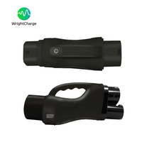 Adaptador GBT a CCS2, Conector EV de Carga Rápida CC, Ligero y Portátil, IP55, 300A, Alta Potencia para Vehículos Eléctricos