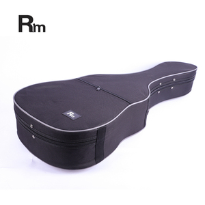 RM FC51 Nuova Custodia Rigida per Chitarra <span class=keywords><strong>Classica</strong></span> da 39 Pollici in Pelle, Imbottita in Schiuma, con Manico in Nastro, Cucita a Mano, Fodera in Velluto Nero, per Strumenti Musicali - Product Image 4