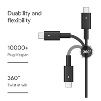 Chargeurs d'ordinateur portable USB-C 65W à vente chaude, adaptateur secteur pour De Ll Latitude 5300 5400 5500 7300 7400 P80F P96G P97G P98G P99G