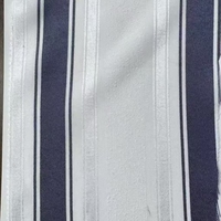 Vente flash : tissu en rayonne 100 % polyester, à poils ras, rayé, teinté, pour manteau d'homme, thobe marocain pour l'hiver