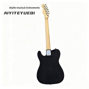 <span class=keywords><strong>Guitarra</strong></span> Eléctrica Clásica Cross-border Reverb para Principiantes Adultos, Nivel Inicial, 6 Cuerdas, Juego de Caoba y Palisandro - Product Image 4