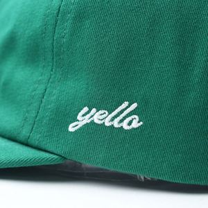 Casquette de baseball vintage vert forêt non structurée à 5 panneaux avec broderie de logo personnalisé, style rétro streetwear, vente en gros - Product Image 5