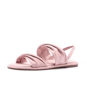Sandales ouvertes en daim souple à brides nouées pour femmes, idéales pour l'été, avec semelle souple et design léger, conçues sur mesure pour les dames. - Product Image 6