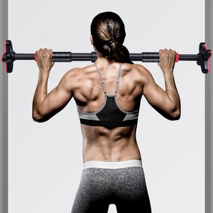 Nhà sử dụng phòng tập thể dục tập thể dục thanh không có vít cài đặt mức mét doorway pull-up Chin-up Bar-200kg tải công suất 2.2kg Trọng lượng nhẹ - Product Image 1