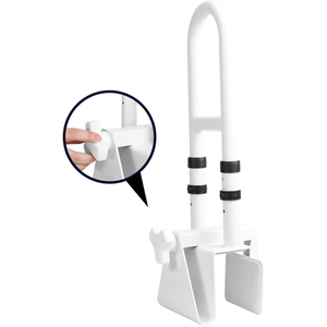 Adjustable Bath <b>Grab</b> <b>Bar</b> for Seniors (Bathtubs with Smooth Edge 5-14 cm), PEPE P30035 Bath Safety Handle - Product Image 1