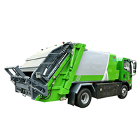 Camion à ordures compacteur électrique Yutong 8m³, camion de collecte des déchets zéro émission