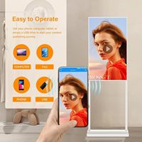 Kiosque numérique sur pied Canlarriz de 43 pouces avec CMS Android pour les magasins de détail et les restaurants
