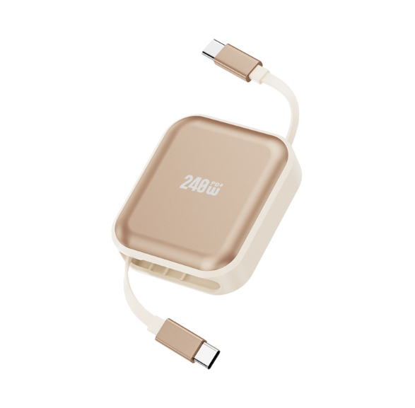 Retractable USB C to USB C Cable 240W