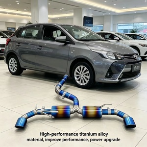 Échappement Catback en alliage de titane haute performance pour <span class=keywords><strong>GR</strong></span> <span class=keywords><strong>Yaris</strong></span> première génération 1.6T 2020-2024, échappement Valvetronic, augmentation de la puissance - Product Image 1