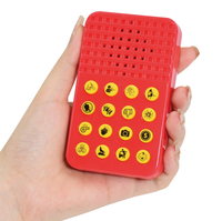 Machine à effets sonores pour paniers de Pâques, 16 sons hilarants, cadeaux de farces pour garçons et adolescents, cadeau de Pâques, plastique rouge 10x6cm