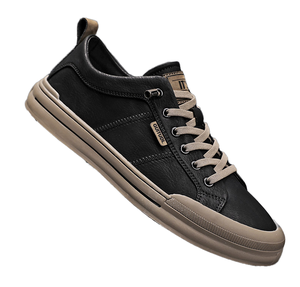 Baskets décontractées confortables pour hommes en cuir véritable respirant, tendance et élégantes, idéales pour le printemps - Product Image 2