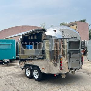 Nouveau chariot de vente de nourriture de rue camion de nourriture vintage électrique vente de remorque de nourriture mobile - Product Image 2