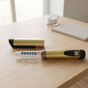 Pluma de insulina V3 con diseño de inyección automática y estuche de almacenamiento, inyector de dosis ajustable reutilizable para exportación al por mayor - Product Image 2